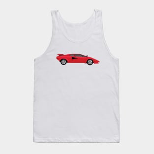 Lambo Countach Tank Top